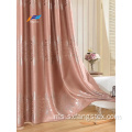 Tekstil Rumah 100% Polyester Woven Jacquard Curtain Fabric